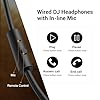 OneOdio Wired Over Ear Headphones Studio Monitor & Mixing DJ Stereo Headsets with 50mm Neodymium Drivers and 1/4 to 3.5mm Jack for AMP Computer Recording Podcast Keyboard Guitar Laptop - Red