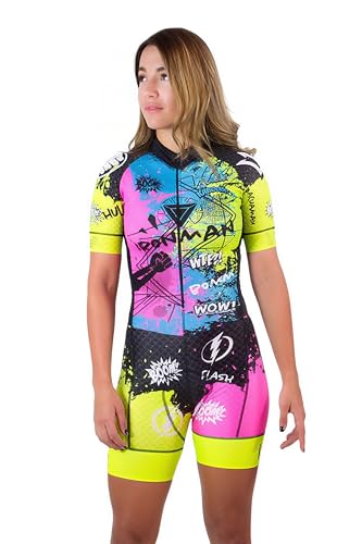 Combinaison cyclisme femme finies les douleurs de selle avec le rembourrage