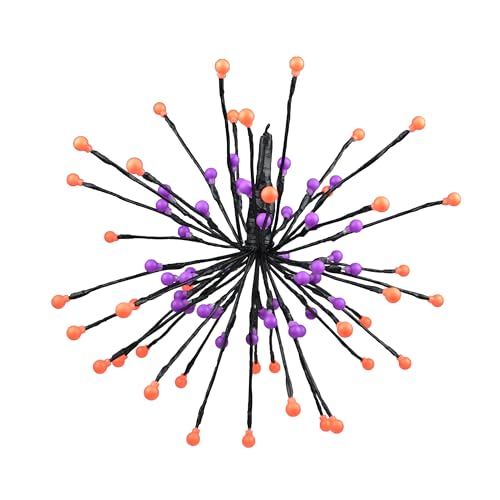 Haunted Hill Farm Radiant Starburst LED Lights, Set of 6