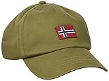 Fine cotton twill fabric Napapijri Herren FONTAN Baseball Cap, Grün (Green Away Gw11), One Size (Herstellergröße: OS)