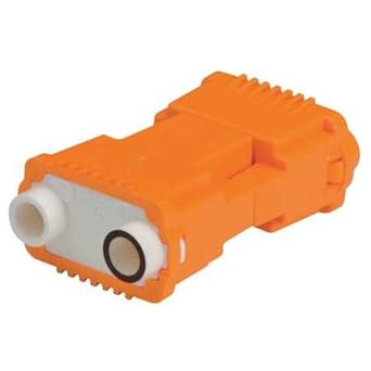 IDEAL 30-102 Luminaries Disconnect Power Plug Ballast Connector, 1000-pack-, Orange, Small