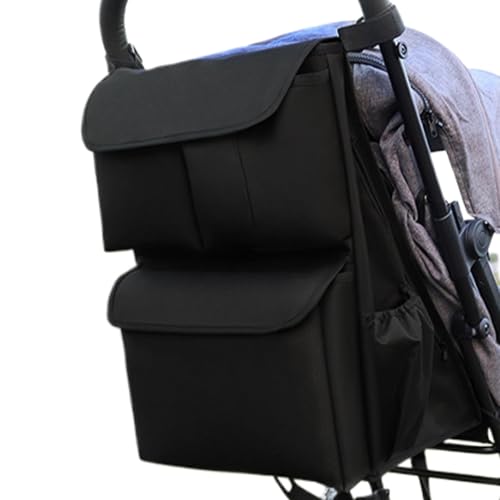 Porte-gobelet pour poussette sac de rangement suspendu grande capacité pour chariot