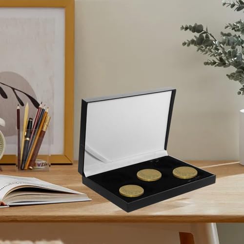 Caja decorativa para monedas con protección de espuma miniatura 4