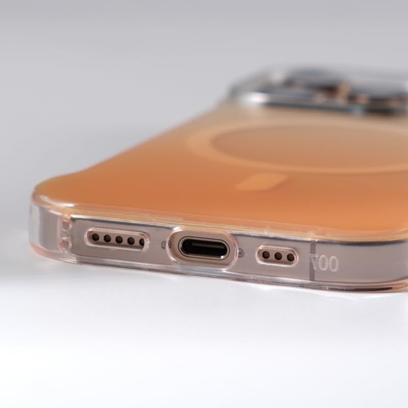 Coque iPhone 15 Plus sans bordure en alliage noir dégradé - 4