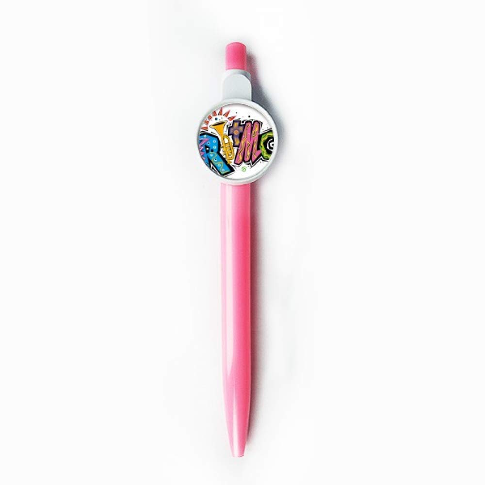 Stylo à bille rétractable Mexique bleu Ritmo - 5