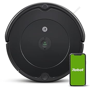 Robô Aspirador de Pó Inteligente iRobot Roomba 694 - Controle pelo Smartphone, Sensor Antiqueda, Ideal para pets, 3 Estágios para ajudar a Limpar seus Pisos