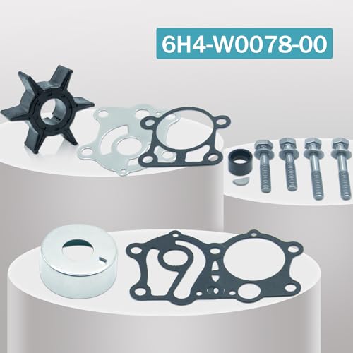 Image of Outboard Water Pump Repair Kits for Yamaha 40HP 50HP Sierra 18-3429 Outboard Engine 6H4-W0078-00 6H4-W0078