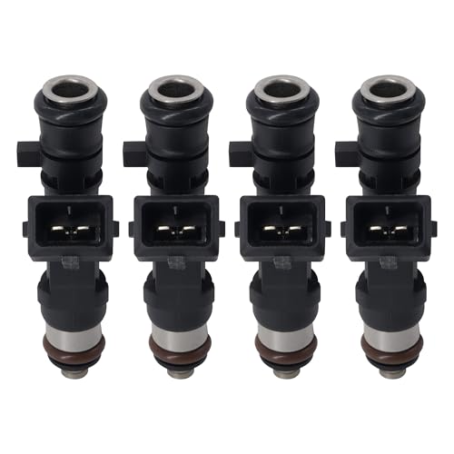 HiSport Fuel Injector 0280158205 Compatible with Chevrolet Cruze 2011-2015,Cruze Limited 2016,Sonic 2012-2016 2018,Trax 2013-2016,Replacement for Buick Encore 2013-2015 2017-2019, L4 1.6L 4PCS