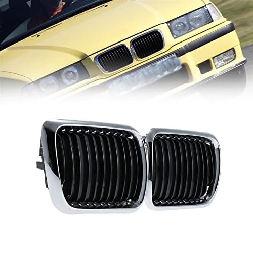 Grille avant BMW E36 M3 demi-chromée de haute qualité 1997-2000
