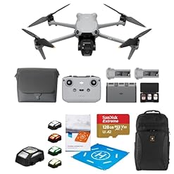 Air-3S-Fly-More-Combo-RC-N3-Remote-Controller-Drone-Wide-Angle-Medium-Tele-Camera-for-Adults-Omnidirectional-Sensing-3-Batteries-for-Extended-Flight-Time-Accessory-Bundle-Fly-More-Combo-RC-N3