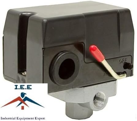 Miniatura 2 de 412024-E compatiblereemplazo Compresor de aire Interruptor de presión 135 PSI MAC2400 MAC5200 AC700