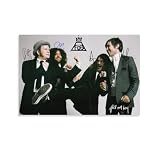 EG CCMRPR Fall Out Boy Band Sign Music Posters Canvas Poster Bedroom Decoration Landscape Office Valentine's Birthday Gift Unframe-style12x18inch(30x45cm)