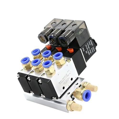 Électrovanne pneumatique 4V210-06 AC220V pour commande de gaz