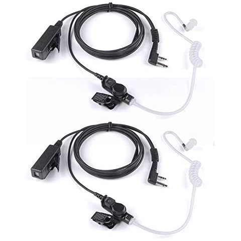 KCTIN Earpiece for Midland Walkie Talkies with Mic Security Headsets for GXT1000VP4 LXT500VP3 GXT1050VP4 GXT1000XB (2Packs) Cover