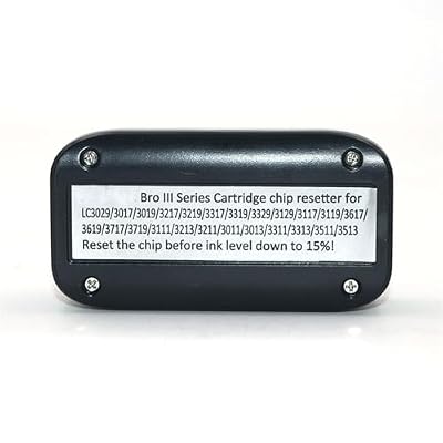 Compatible for Brother LC3200 Cartridge Chip Resetter for MFC-J5300 J5700 J5900 J6500 Series Printers(40 Times)