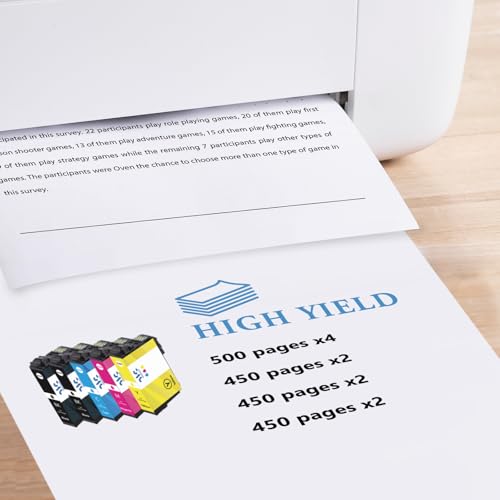 Weemay 220XL Remanufactured Ink Cartridges Replacement for Epson 220XL Ink Cartridges Works with Workforce WF-2750 WF-2760 WF-2630 WF-2650 WF2660 XP-320 XP-420 (4 Black 2 Cyan 2 Magenta 2 Yellow) - Thumbnail 3