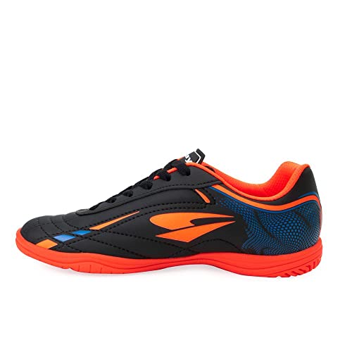 Chuteira Juvenil Futsal Dray R.324/5/6-300/1/3 (Preto/Laranja, br_footwear_size_system, big_kid, num