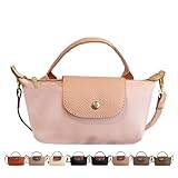 Fashion Mini Crossbody Bag, Handbags Purses with Adjustable Strap for Women, Ladies Shoulder Totes Bag (Light Pink)