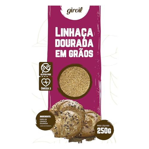 Giroil Linhaça Dourada Em Grãos - 250G