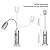 Magnetic Ultra-Bright Barbecue Grill Light with Super Bright LED Lights, Grilling Gifts for Men Dad, Flexible Gooseneck BBQ Light, Traeger Pit Boss Smoker Electric Grill Accessories-1 Pair (Silvery)