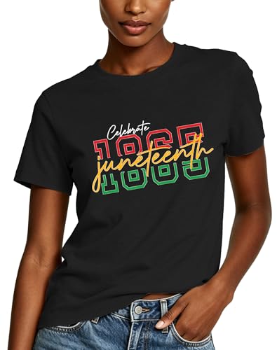 Black History Month Shirt for Women – Celebrate Juneteenth 1865 Women's T-Shirt, African American Heritage Tee