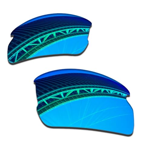 LenzProse 1.5MM Polarized Replacement Lenses for Oakley Flak 2.0 OO9295 59mm Sunglasses, Anti-Scratch | Perfectly Fit