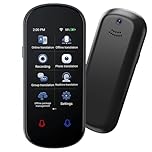 Language Translator Device, AI Instant Translator with 139 Languages Two-Way Real-Time Voice Translation, Online/Offline/Photo/Recording Translation, Portable Translator for Travel Business Learning