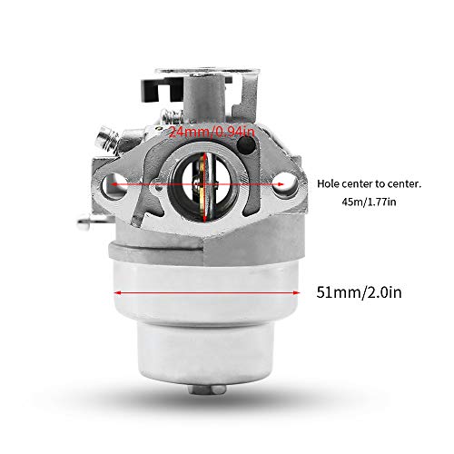 Anxingo GCV160 Carburetor for Honda GCV160A GCV160LA GCV160LA0 GCV160LE HRT216 HRS216 HRB216 HRR216 HRZ216 Lawn Mower Carb with Air Filter 17211-ZL8-023 16100-Z0L-853 16100-Z0L-023 16100-ZMO-803 - Image 3