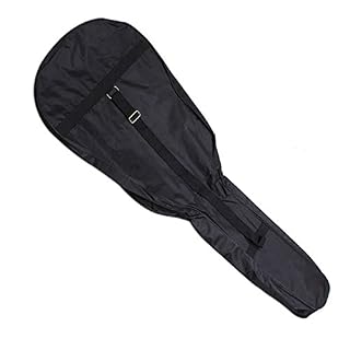 ROSENICE Sac de Guitare Imperméable avec sangle-38 pouces (noir) - Les Beatles, Paul McCartney, John Lennon, RIngo Starr, George Harrison ROSENICE Sac de Guitare Imperméable avec sangle-38 pouces (noir) – Image 3
