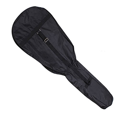 ROSENICE Sac de Guitare Imperméable avec sangle-38 pouces (noir) - Les Beatles, Paul McCartney, John Lennon, RIngo Starr, George Harrison ROSENICE Sac de Guitare Imperméable avec sangle-38 pouces (noir) – Image 4