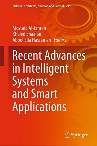 Buy Recent Advances in Intelligent Systems and Smart Applications — BookShops.in