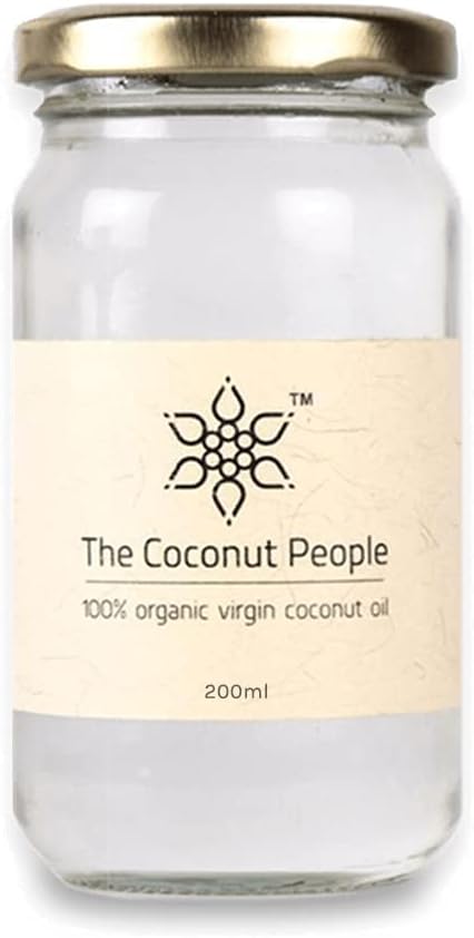 The Coconut People 100% Certified Organic Cold Pressed Virgin Coconut Oil (200 ml)