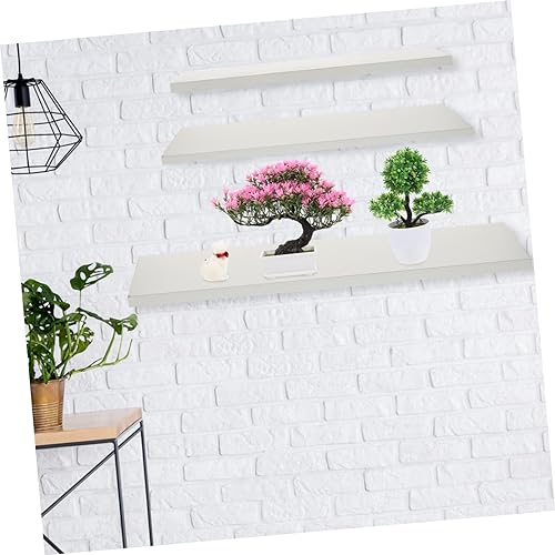Étagère murale en bois set de rangement rustique pour meuble mural