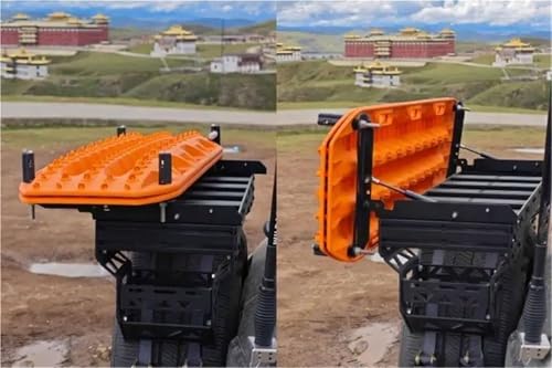 Plaques de désensablement support de toit en acier compatible MaxTrax