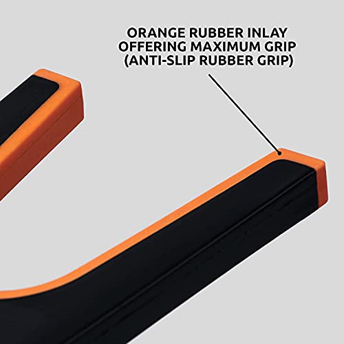 Pluvios - Stiefelknecht für Gummistiefel - Stiefelknecht für Reitstiefel mit Schmutzkratzer & Besonderer Griffigkeit - Für Gummi-, Garten- und Reitstiefel - Langlebig & Wetterfest