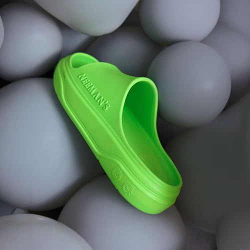 Image of Neeman's Cushers Slides for Men | CushyVerse Cushioned Waterproof Chappal | Arch Support Flip Flops & Sliders | Bounce Back Soft Cushioning Slipper for Daily Use