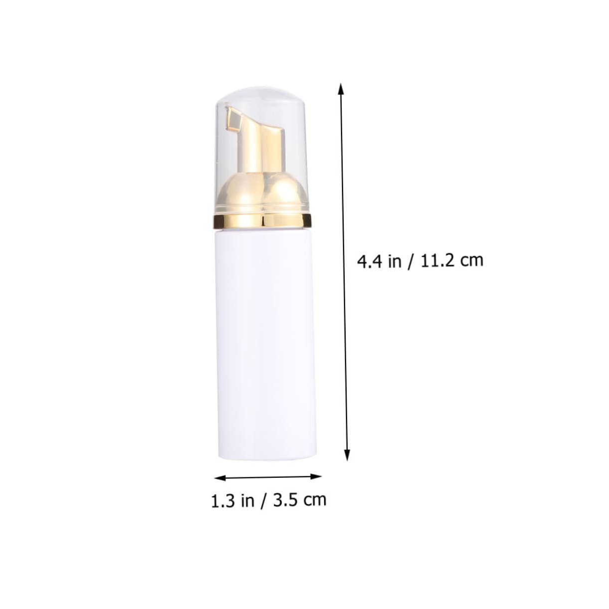 Didiseaon 60 Piezas botella de de plástico botellas de vacías lavado de cara de Envase de cosméticos Botella dispensadora de líquidos jabón de manos espumoso terrarium
