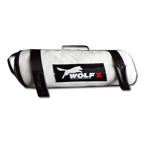 Wolfx Power Cloth/Sand FILLED Bag Boxing MMA Training Fitness 5-40kg (white) (10Kg)