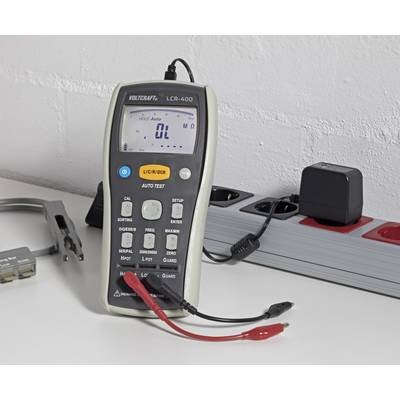 VOLTCRAFT Digital Insulation Tester ET-200 with leads connected