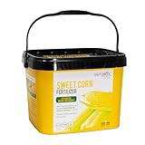 HyR BRIX Slow-Release 16-7-10 Sweet Corn Fertilizer, 20lb Bucket - Corn Food with Calcium & Sulfur - Essential Micronutrients for Big, Uniform Ears & Sweet Flavor