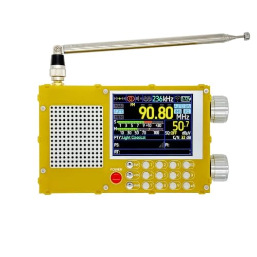 XPPX�t���o���h�����x DSP DP-666 ���V�[�o�[ (TEF6686) FM/LW/MW/SW �|�[�^�u�������x��R�����^�b�` LCD �J���[�X�N���[�� �h�ЁE�n�k�΍�ɍœK�B (�C�G���[)