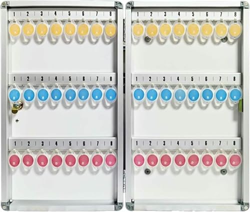 Caja para llaves de seguridad con ganchos resistentes de metal 2