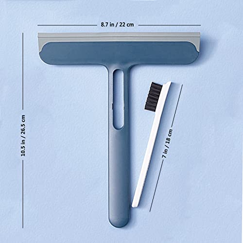 Multi-Functional Shower Squeegee, Household Cleaning Tools, Mirror Wiper, Glass Window Cleaner Squeegee, Apply To Tiles, Shower Doors, Bathroom, Mirrors, And Car Windows, Glass Doors #TOP1