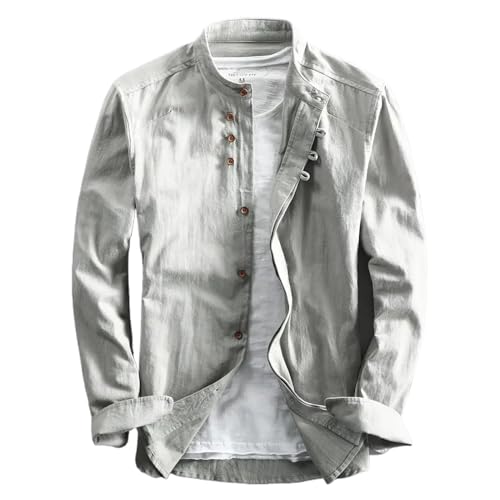 Chemise lin homme anti-transpiration coupe ample et confortable contre la chaleur estivale