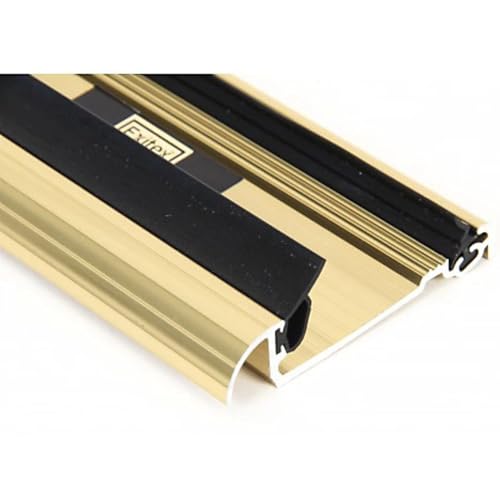 Exitex Macclex 15/2 - Paraspifferi in metallo per soglia, 914 mm, colore: oro