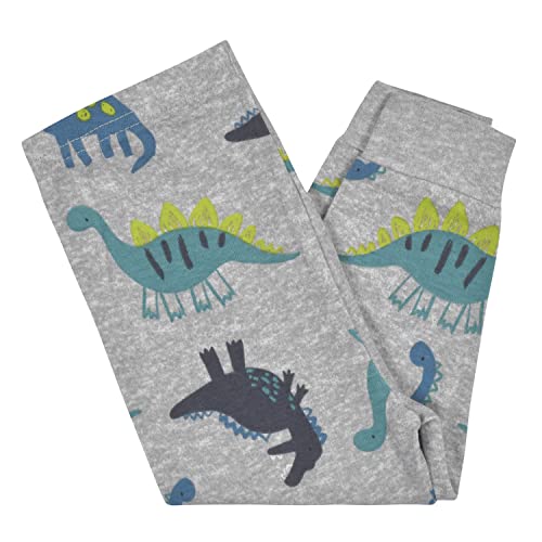 Gerber Conjunto de pijama de 4 peças para bebês meninos, Everybody Roar Blue, 2 Anos