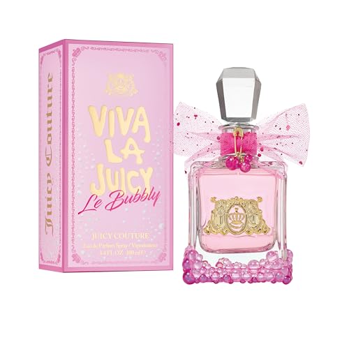 Image of Juicy Couture Viva La Juicy Le Bubbly Eau De Parfum, Luxury Women's Perfume with Notes of Champagne Inspired Pink Berries, Gardenia, Jasmine & Amber - Fruity & Sweet, EDP Spray