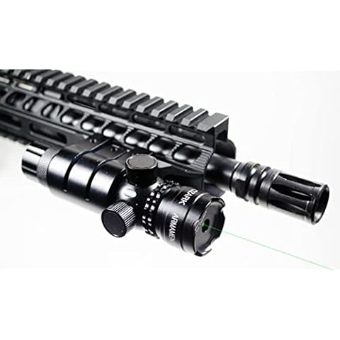 Green Laser for Rifle - Gun Laser Sight for Rifles with Picatinny Rail - Picatinny Laser Sight for Rifles & Laser Sight for Shotgun - Picatinny Rail Mount Included with Each Tactical Laser for Rifle Cover