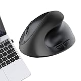 Umifica Vertikale kabellose Gaming-Maus - Kabellose 2,4-GHz-Gaming-Maus mit Einstellbarer DPI,Bequeme vertikale ergonomische optische Maus