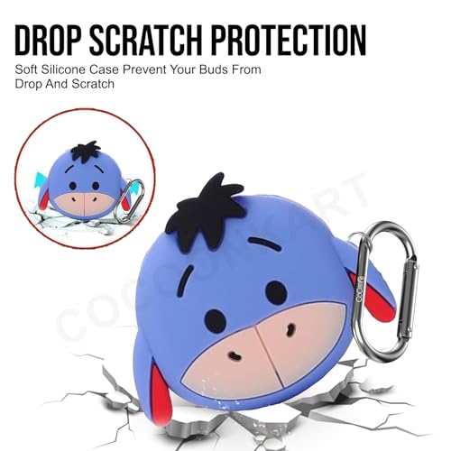Image of Cartoon Silicone Case Cover for Samsung Galaxy Buds Core (2025) (Donkey)